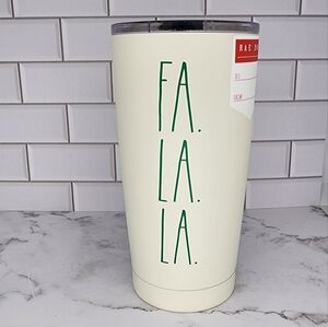NWT Rae Dunn 17oz white tumbler